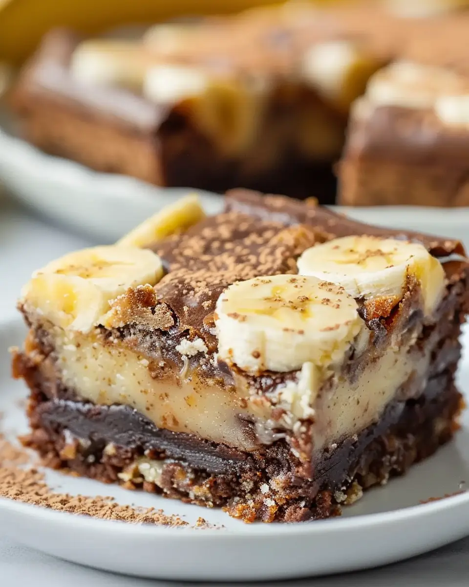 Irresistible Banana Pudding Brownies You’ll Crave for Every Occasion