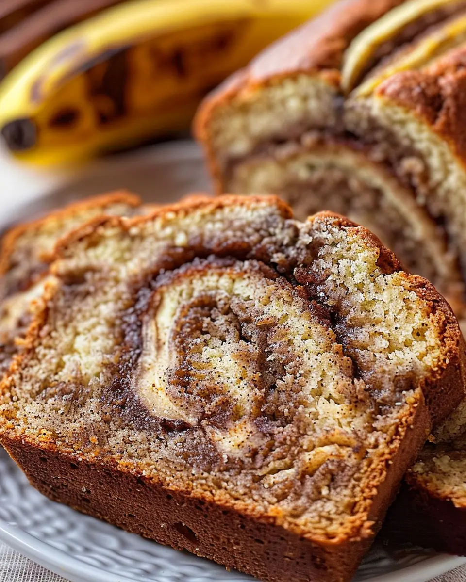 Cinnamon Swirl Banana Bread: The Easy Indulgence You Crave