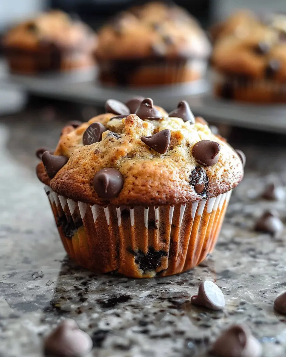 Perfect Chocolate Chip Banana Muffins: The Best Homemade Delight