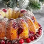 Cranberry Orange Bundt Cake