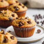 Healthy, Crowd-Pleasing Chocolate Chip Banana Bread Muffins