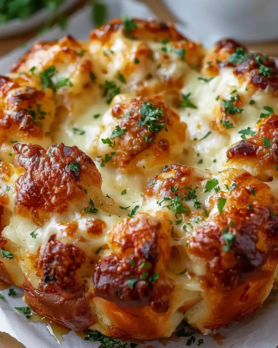 Chicken Alfredo Monkey Bread: Easy Comfort Food Delight