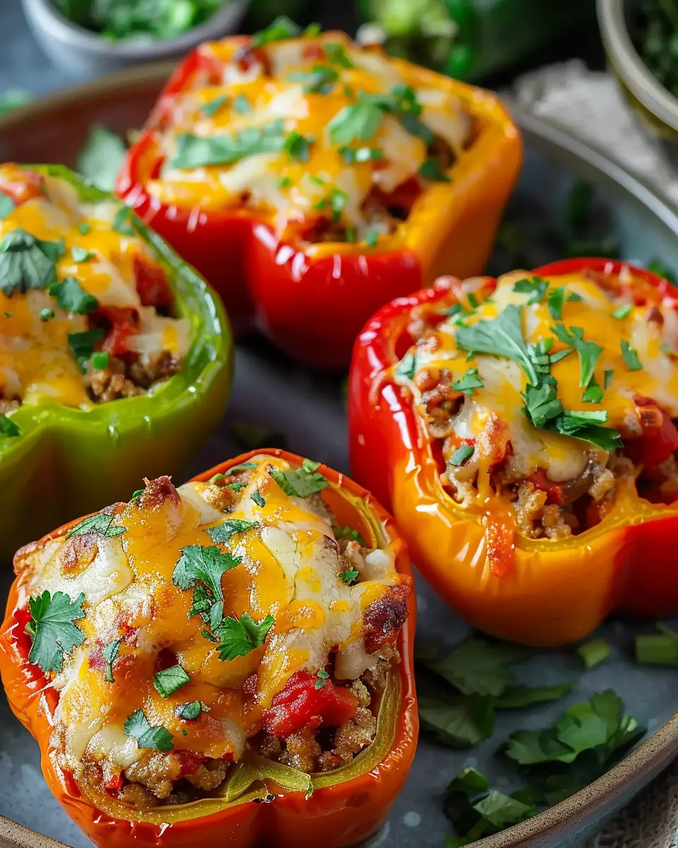 Healthy Stuffed Bell Peppers That Actually Taste Like Dinner