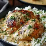 Sizzle Up Creamy Smothered Chicken And Rice
