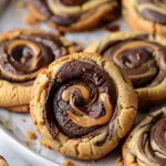 Peanut Butter Brownie Swirl Cookies