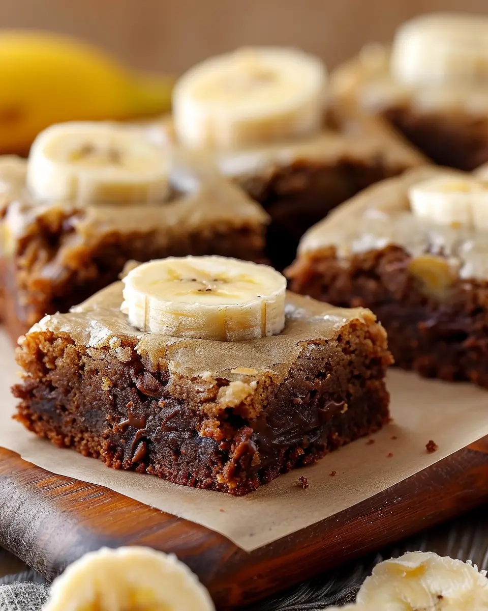 Banana Bread Brownies: The Best Blend of Fudgy and Fruity Delights