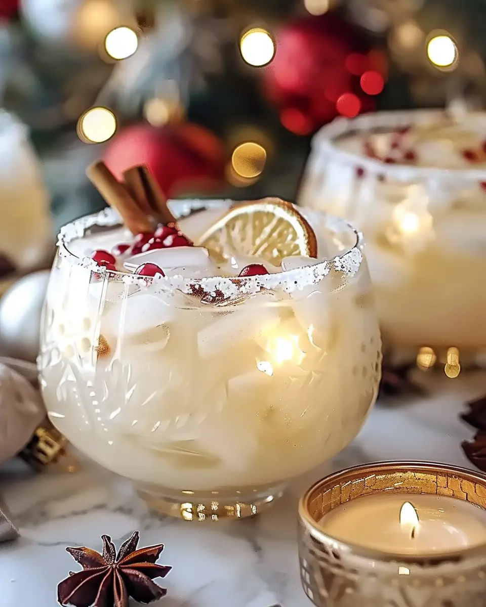 Deliciously Creamy White Christmas Punch for Festive Cheer at Home