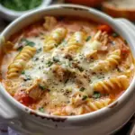 Crockpot Chicken Parmesan Soup