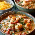 Easy Creamy Seafood and Shrimp Chili