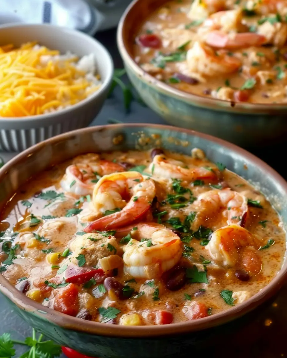 Easy Creamy Seafood and Shrimp Chili: A Delightful Home Dish