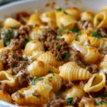 Creamy Beef and Shells