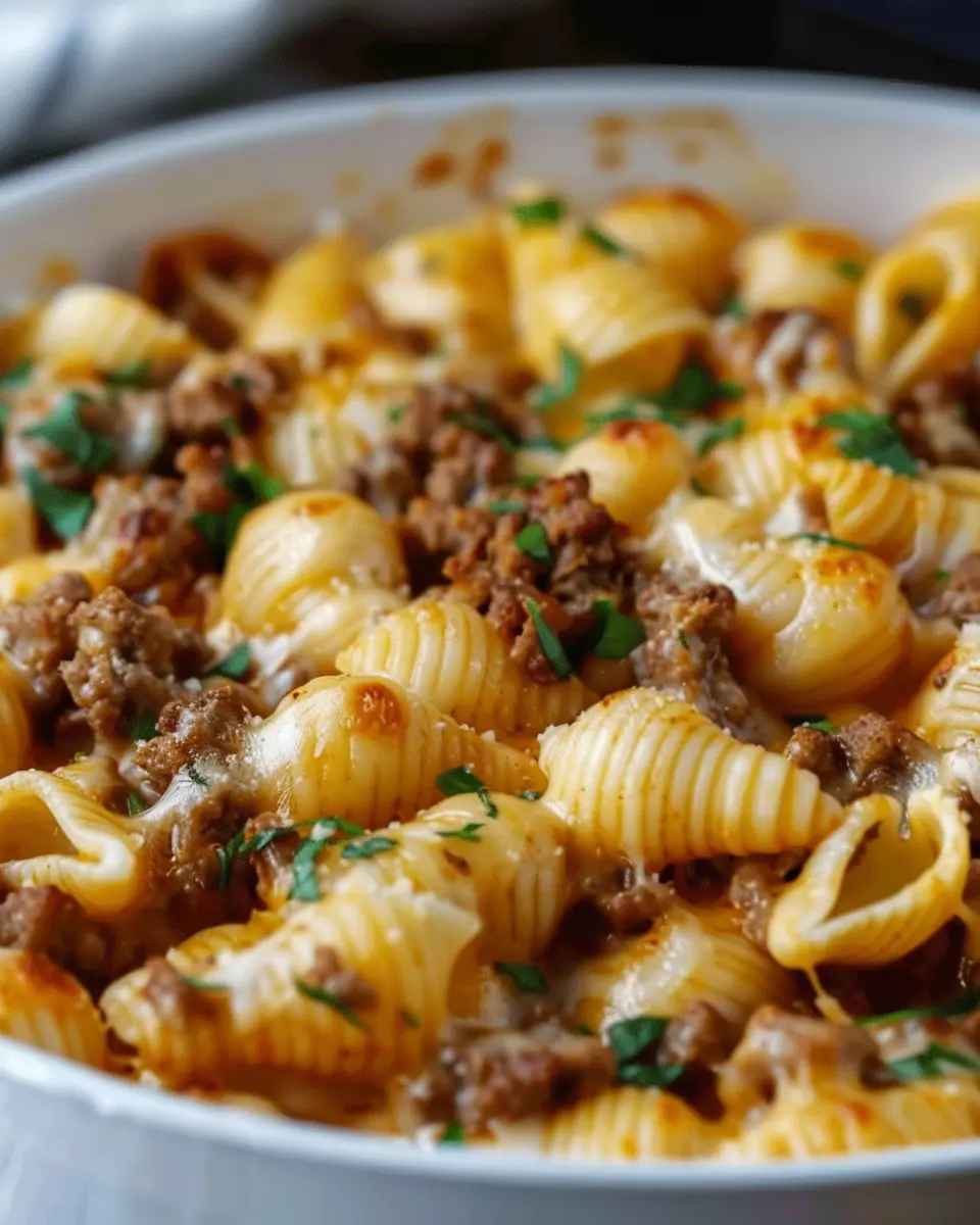 Creamy Beef and Shells: The Best Indulgent Comfort Food Recipe