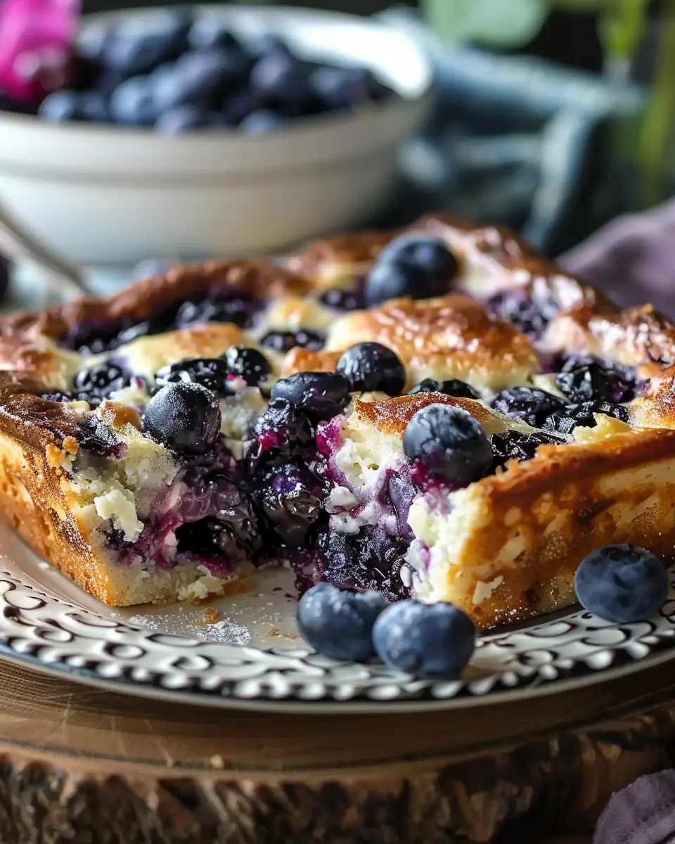 My Easy Blueberry Cottage Cheese Breakfast Bake: Healthy & Delicious