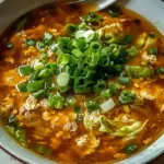 Cozy One-Pot Egg Roll Soup with Green Onions and Ginger