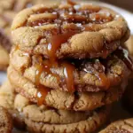 Brown Sugar Cinnamon Caramel Cookies