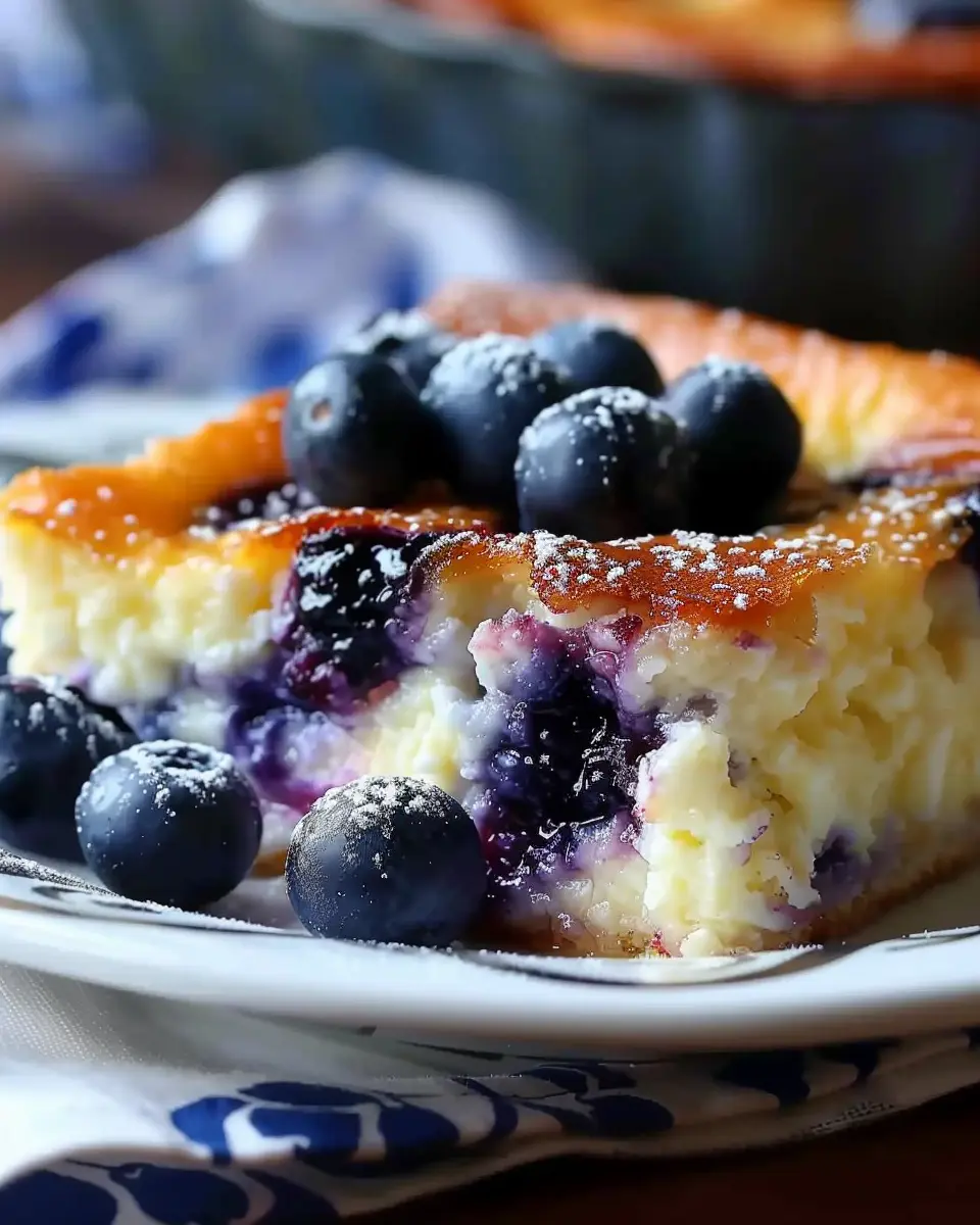 My Easy Blueberry Cottage Cheese Breakfast Bake: Deliciously Nutritious