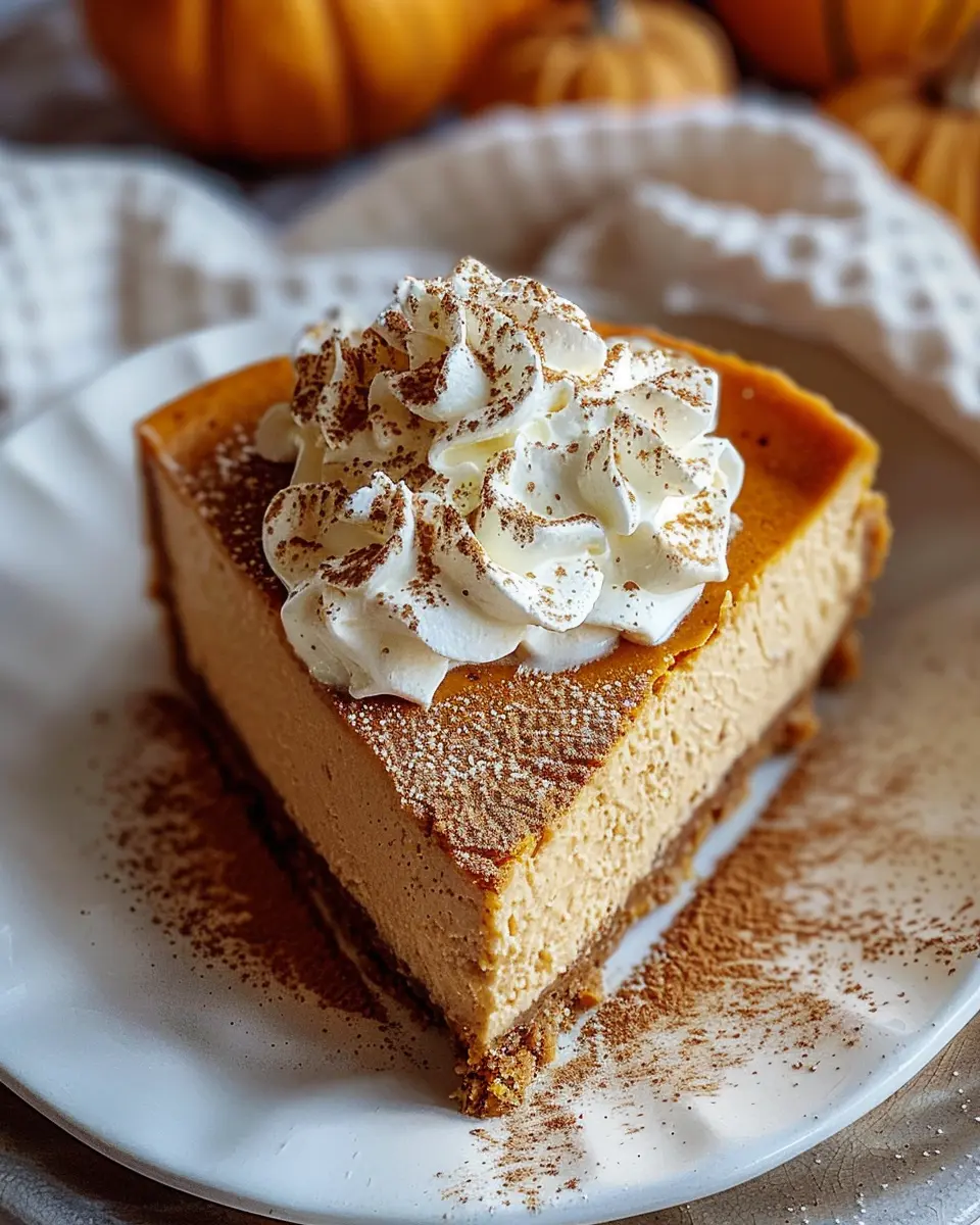 Decadent Spiced Pumpkin Cheesecake: An Indulgent Fall Delight
