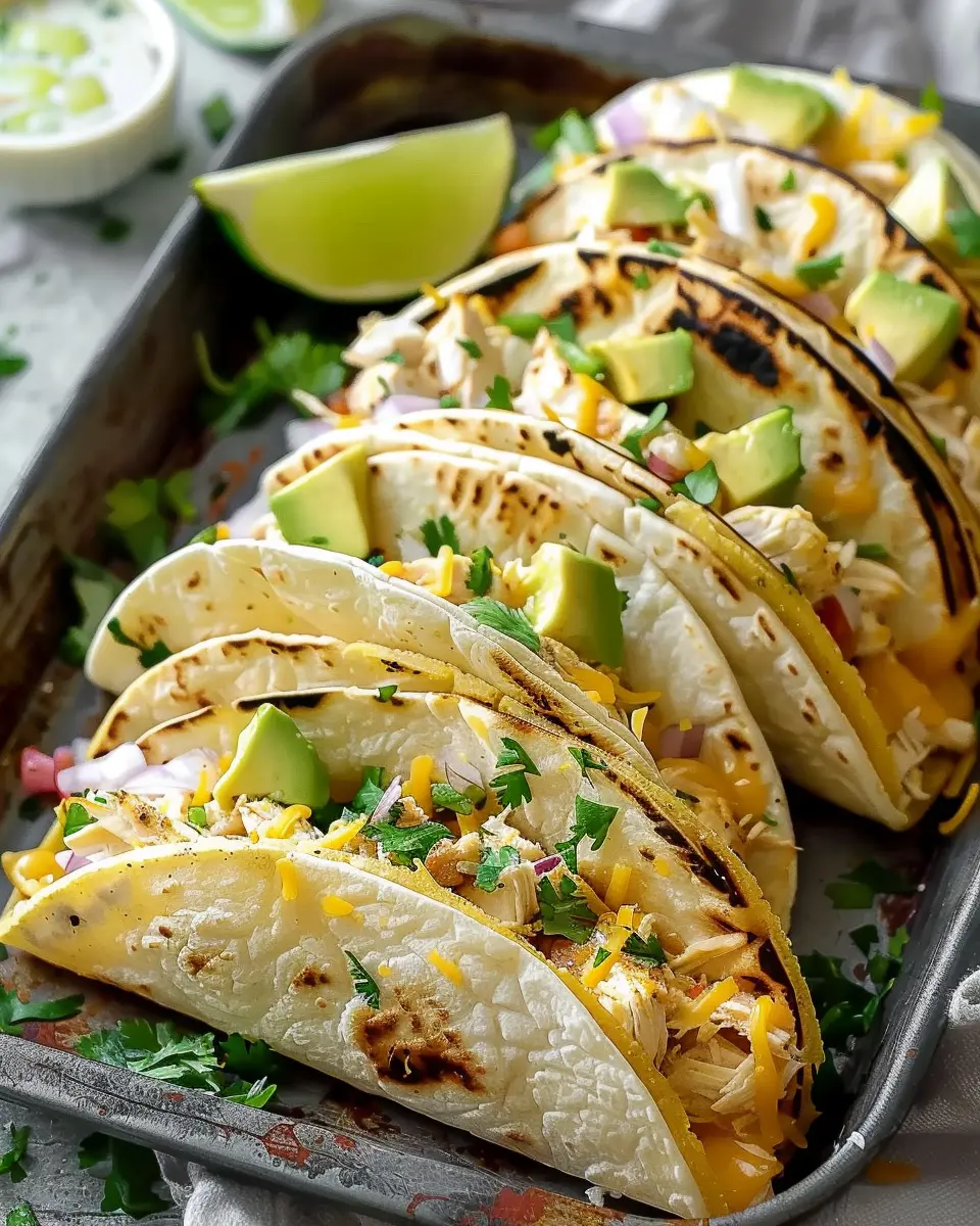 Best White Chicken Chili Tacos with Turkey Bacon Delight