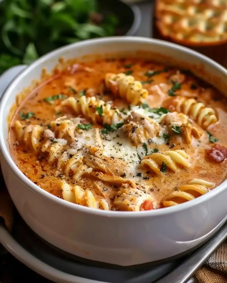 Crockpot Chicken Parmesan Soup: Easy Comfort in Every Bowl