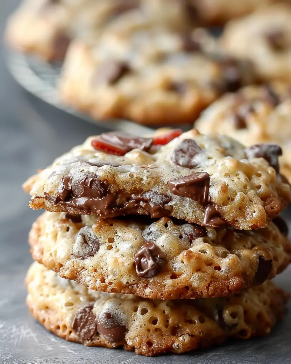 Rice Krispie Chocolate Chip Cookies: The Best Homemade Treat