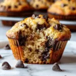 Amazing Chocolate Chip Banana Muffins