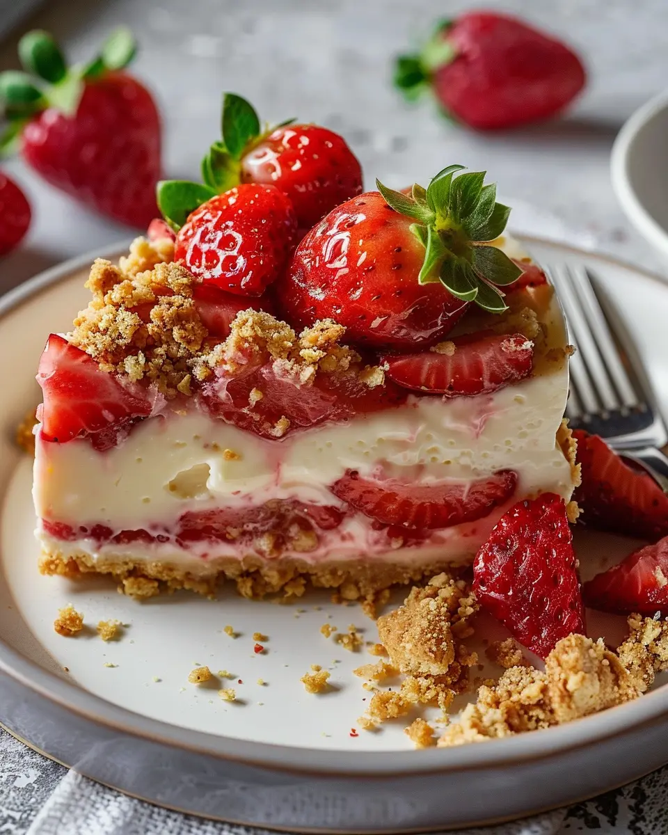 Strawberry Crumble Cheesecake: Indulgent Dessert You’ll Love