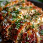 Irresistible Garlic Parmesan Chicken Meatloaf Recipe