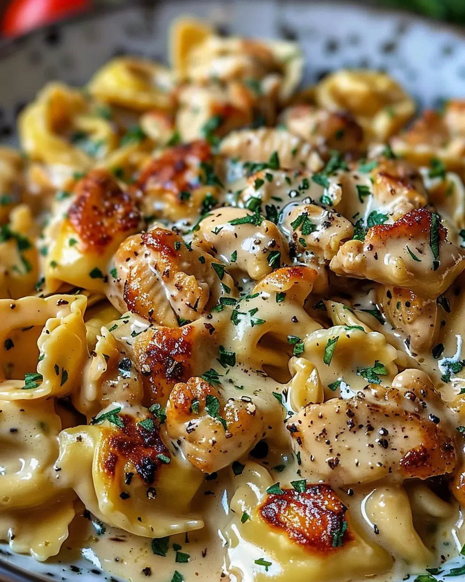 Cowboy Butter Garlic Chicken Tortellini: Easy Flavorful Dinner