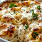 Creamy Baked Chicken Alfredo Pasta You’ll Crave Every Night
