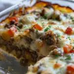 Low Carb Philly Cheesesteak Casserole