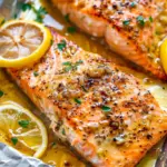 Sheet Pan Lemon Garlic Butter Salmon