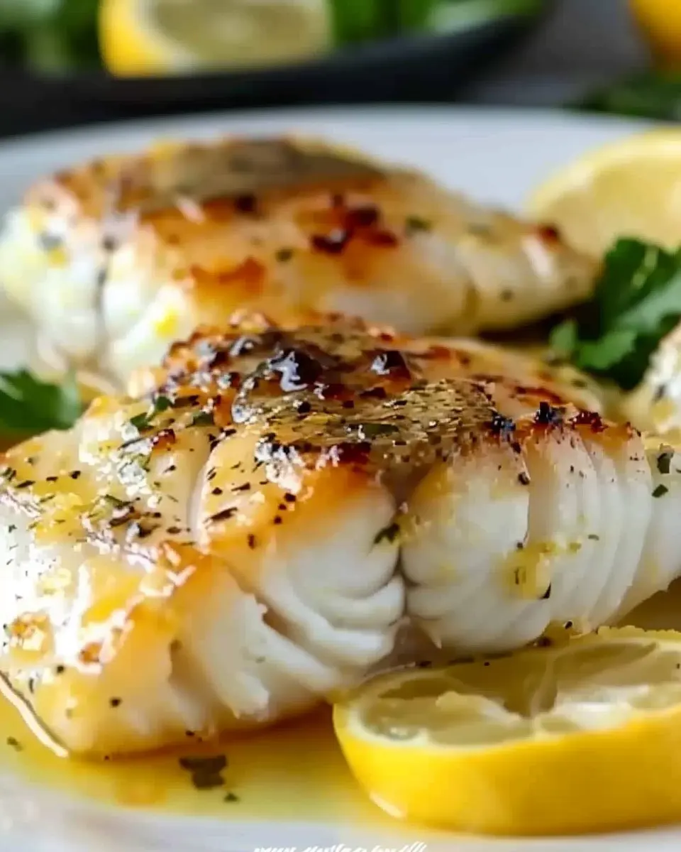 Lemon Butter Baked Cod: Easy & Flavorful Weeknight Delight