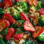 Strawberry Spinach Salad