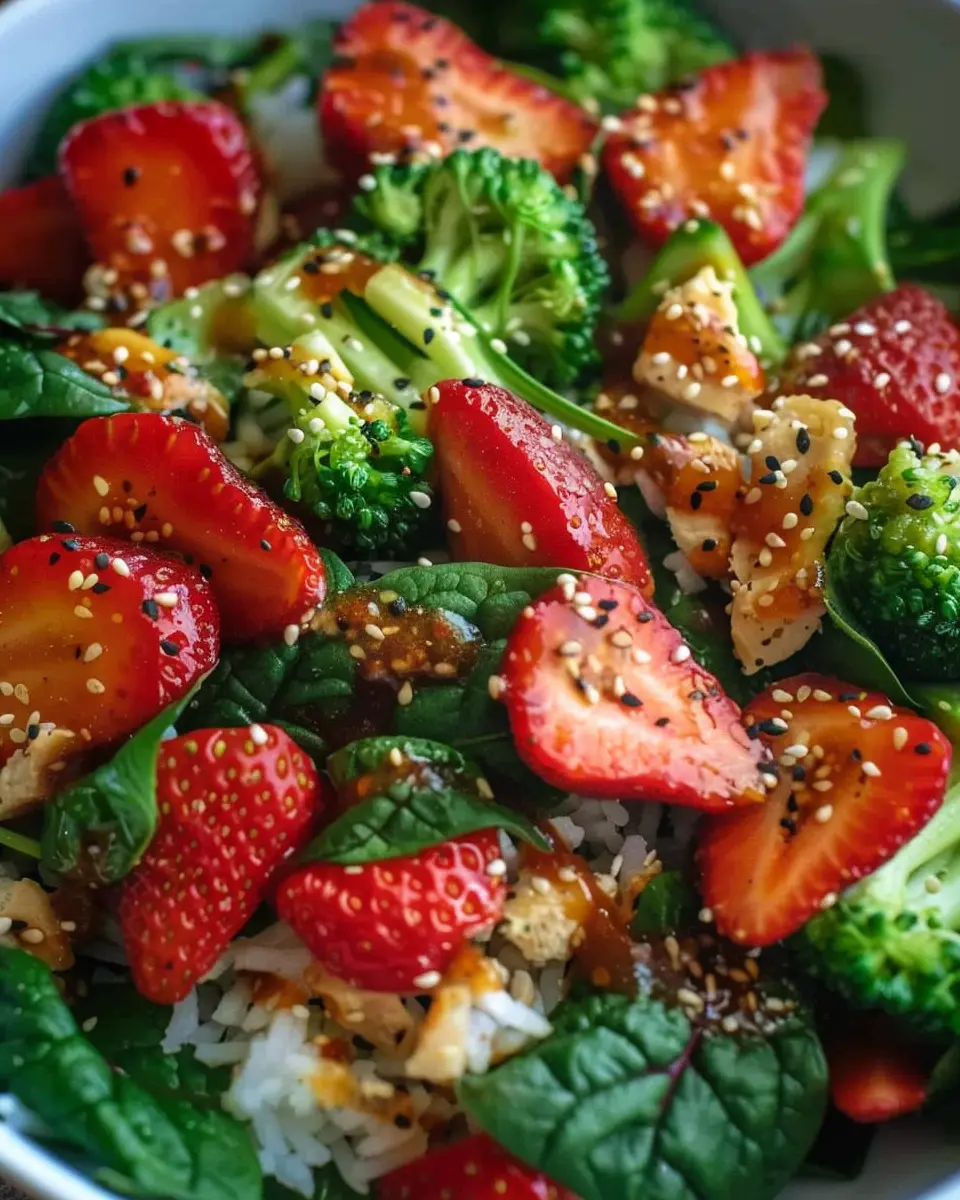 Strawberry Spinach Salad with Turkey Bacon: Easy and Delicious