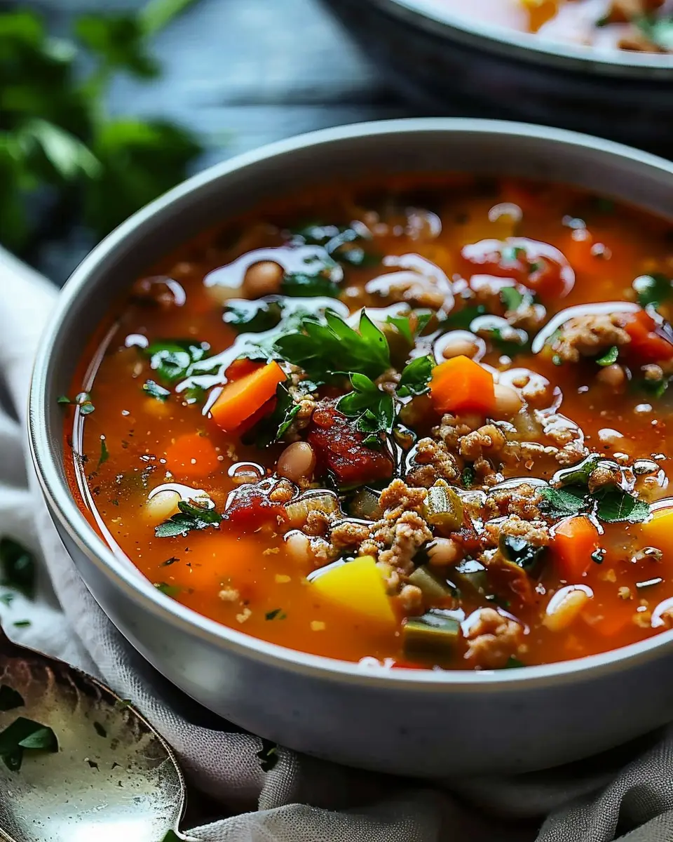 High-Protein Weight Loss Soup: Easy Turkey Bacon Delight