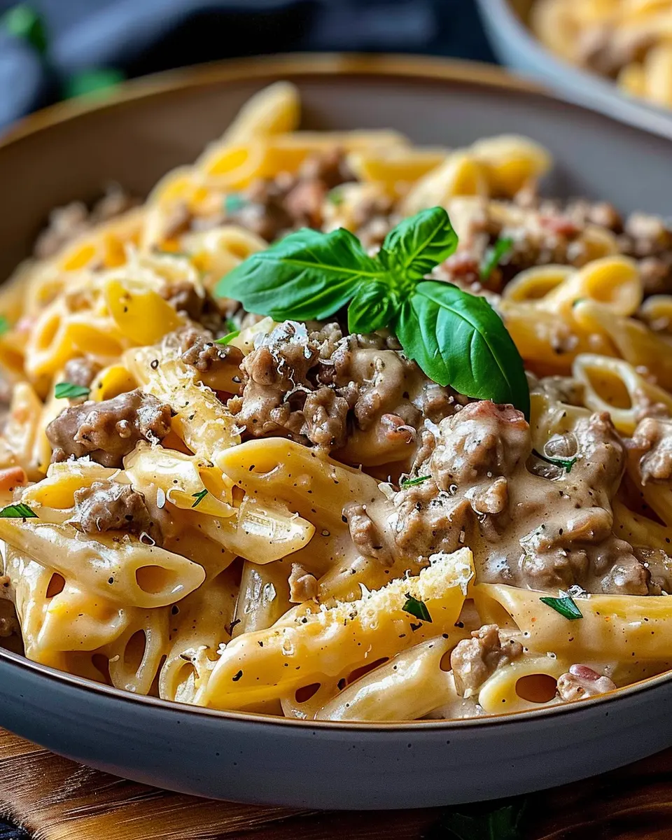 Deliciously Creamy Beef Pasta: The Best Cozy Family Dinner Recipe